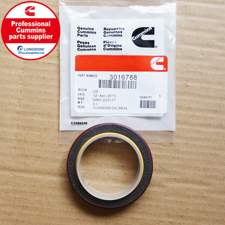 Cummins KTA19 Crankshaft Oil Seal 3016788-2